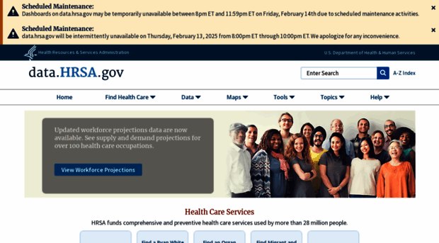datawarehouse.hrsa.gov