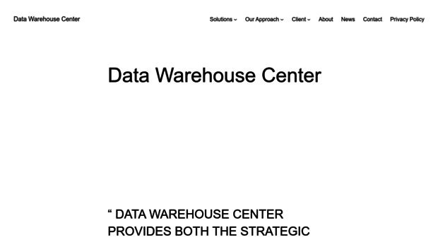 datawarehousecenter.com