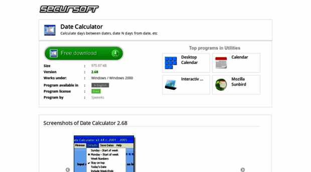 date-calculator.secursoft.net