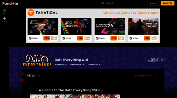 date-everything.fandom.com