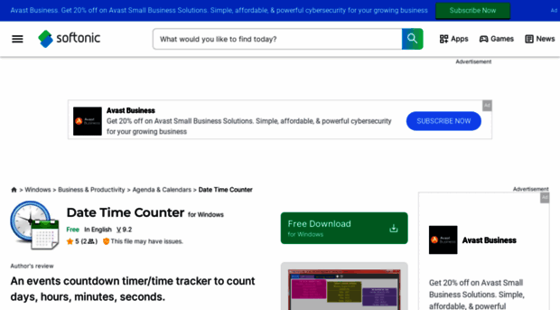 date-time-counter.en.softonic.com