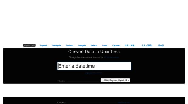 date2unix.com