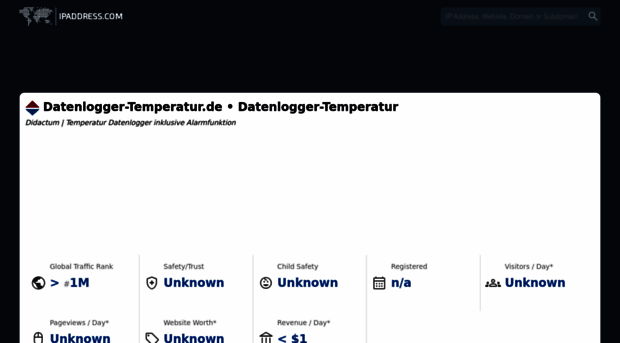 datenlogger-temperatur.de.ipaddress.com