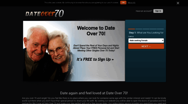 dateover70.com