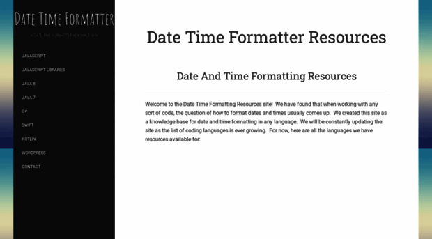 datetimeformatter.com