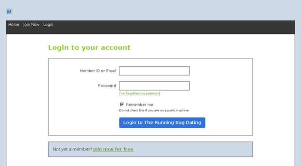 dating.therunningbug.co.uk