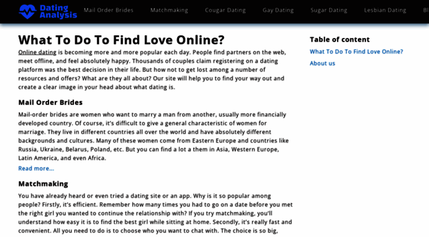 datinganalysis.com