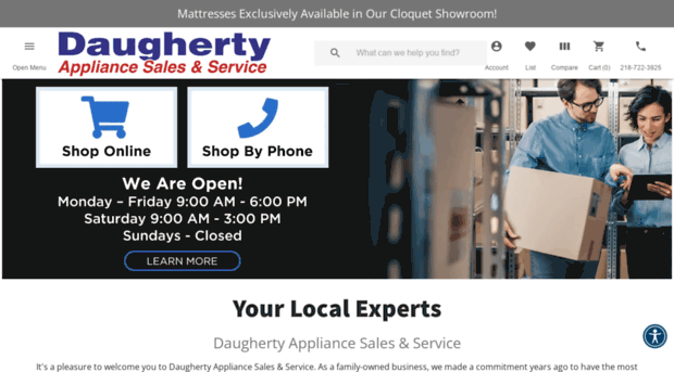 daughertyappliance.com