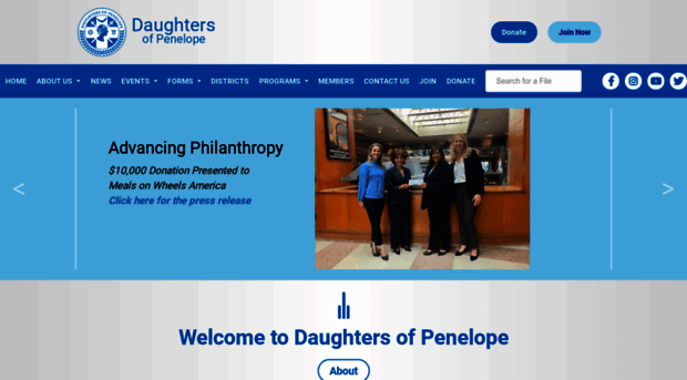 daughtersofpenelope.org