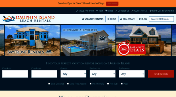 dauphinislandvacationrentals.com