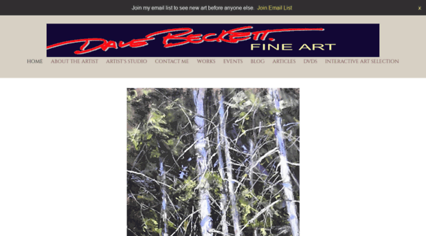 davebeckettartcanada.com