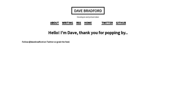 davebradford.com