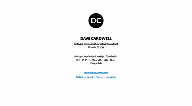 davecardwell.com