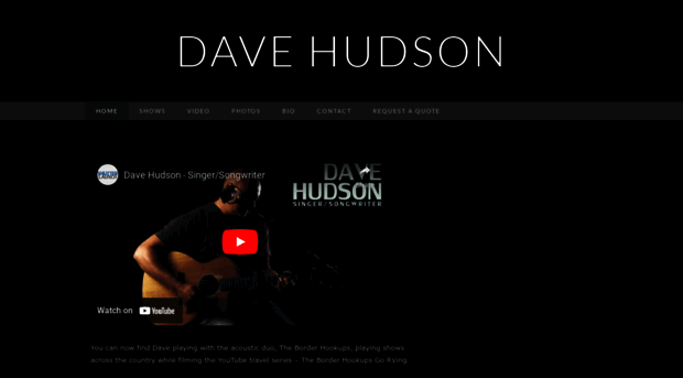 davehudsonmusic.com