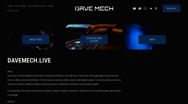 davemech.live