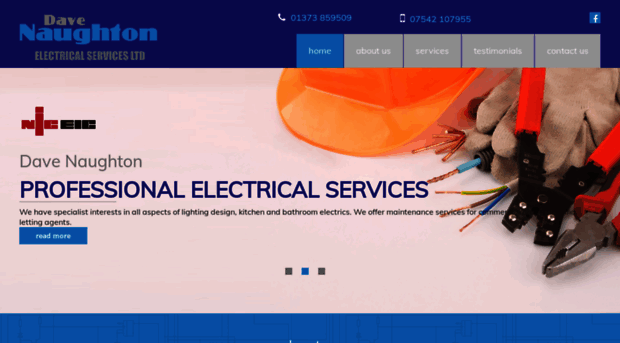 davenaughtonelectrician.com