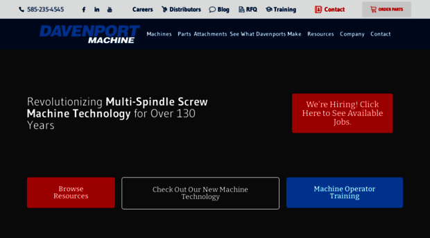 davenportmachine.com