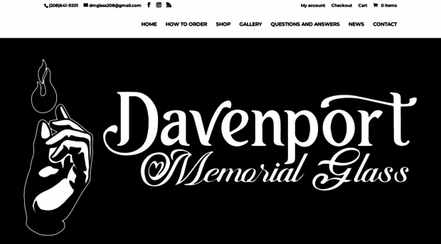 davenportmemorialglass.com