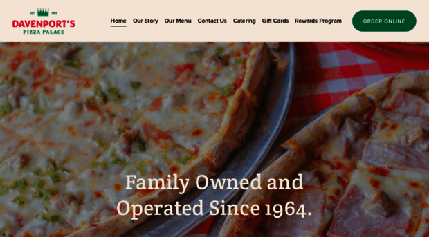 davenportspizza.com