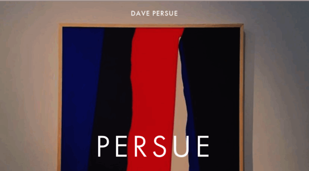 davepersue.com