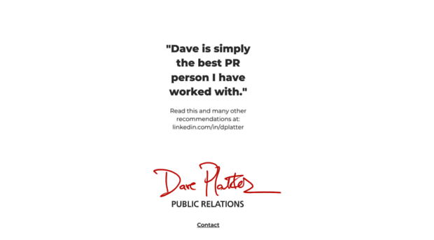 daveplatter.com