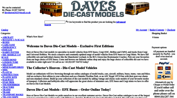 davesdiecastmodels.co.uk