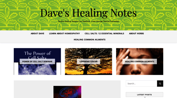 daveshealingnotes.com