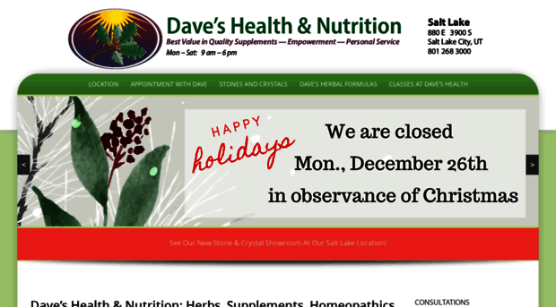 daveshealth.com