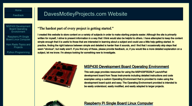 davesmotleyprojects.com