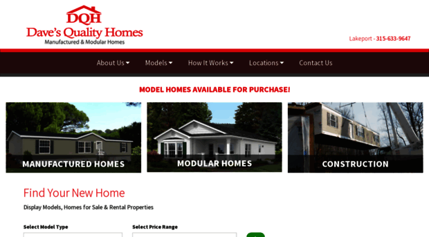 davesqualityhomes.com