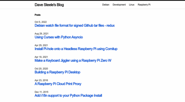 davesteele.github.io