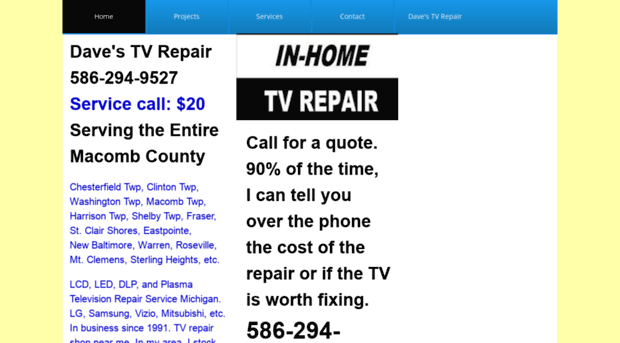 davestvrepair.net