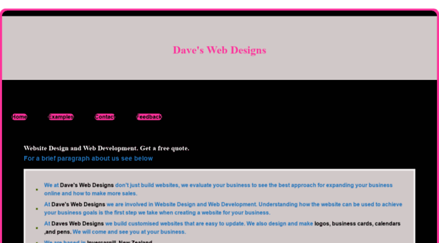 daveswebdesigns.co.nz