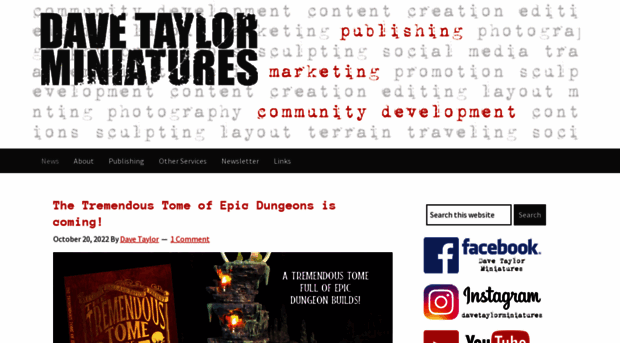 davetaylorminiatures.com