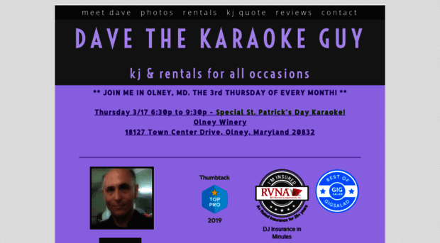 davethekaraokeguy.yolasite.com