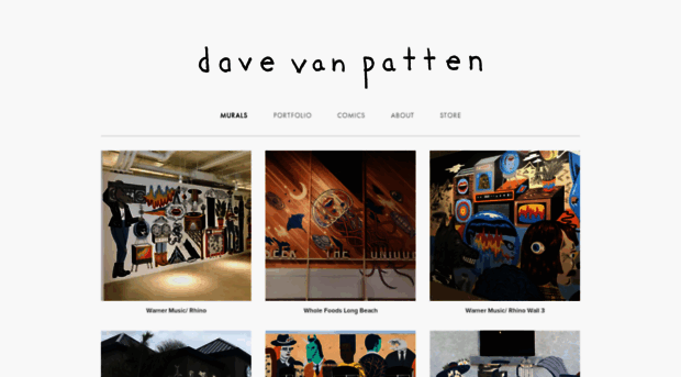 davevanpattenart.com