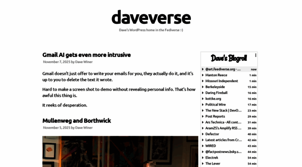 daveverse.org