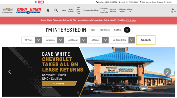 davewhitechevrolet.com