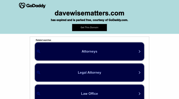 davewisematters.com