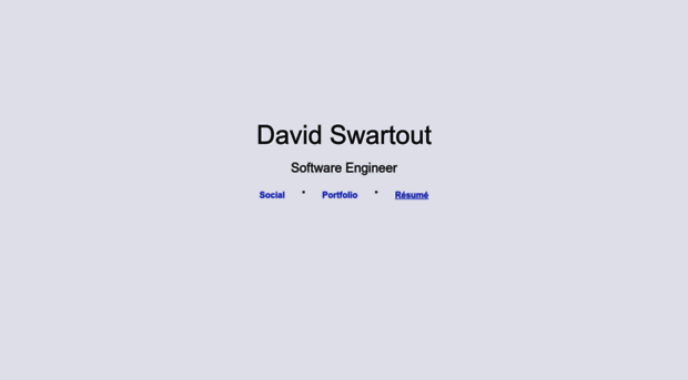 david.swartout.io