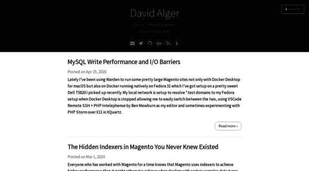 davidalger.com