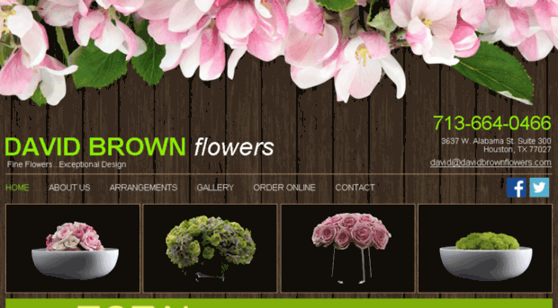 davidbrownflowers.com