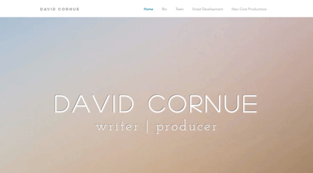 davidcornue.com