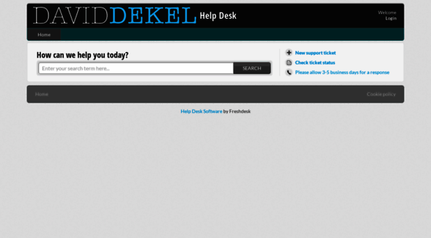 daviddekel.freshdesk.com