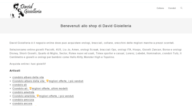 davidgioielleriashop.it