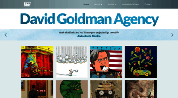 davidgoldmanagency.com