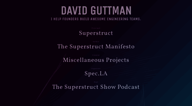 davidguttman.com