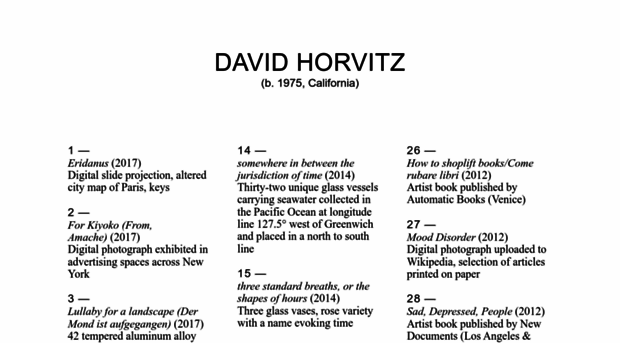 davidhorvitz.com