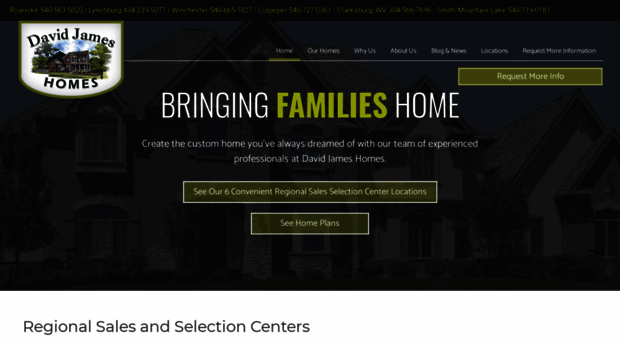 davidjamescustomhomes.com