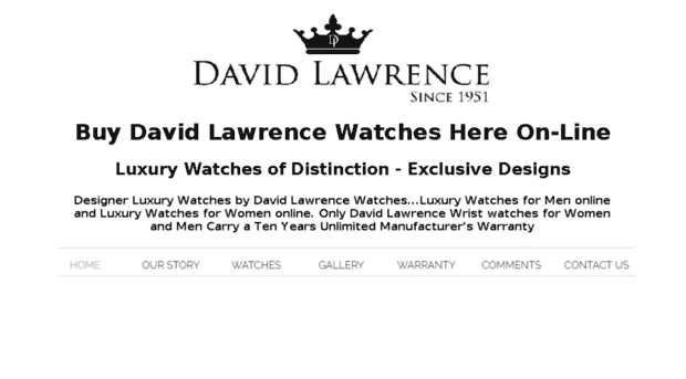 davidlawrencemenswatches.com